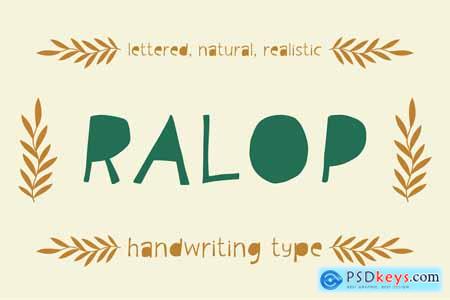 Ralop Handwriting Font
