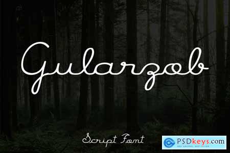 Gularzob Script Font
