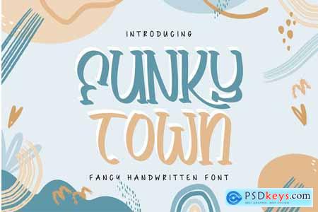 Funky Town Fancy Handwritten Font