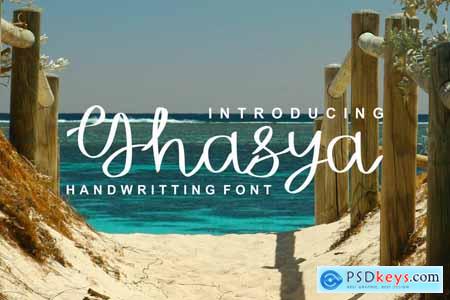 Ghasya Handwritting Font