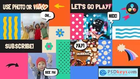 Kids Slideshow for DaVinci Resolve 38553104