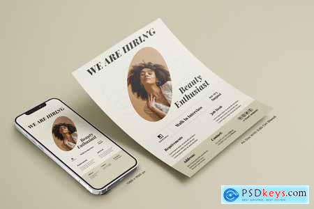 Job Vacancy Flyer Print And Digital Vol.1