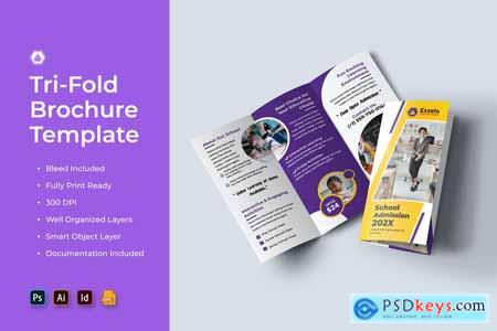 Back To School Trifold Brochure