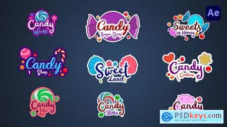 Cartoon Candy Text Animations [After Effects] 38693089