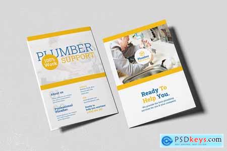 Plumbers Bifold Brochure