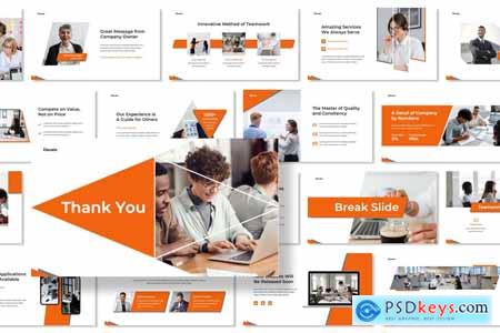 Elevate - Company Profile Presentation Powerpoint