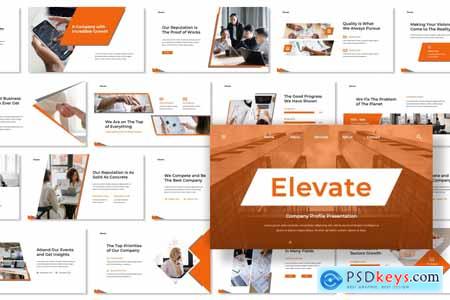 Elevate - Company Profile Presentation Powerpoint