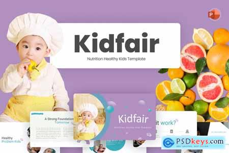 Kidfair Healthy Food PowerPoint Template