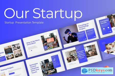 Our Startup Startup PowerPoint Template