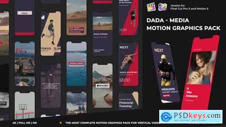 DADA - Media Motion Graphics Pack - FCPX 31544788