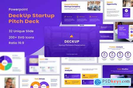 DeckUp - Startup Pitch Deck Powerpoint