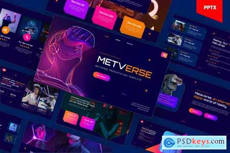 METVERSE Virtual Reality and Metaverse Powerpoint