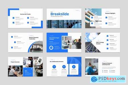 Company Profile Modern PowerPoint Template
