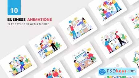 Business Animations - Flat Concept 38775682