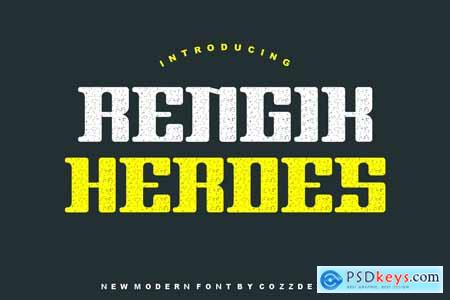 Rengik Heroes Font