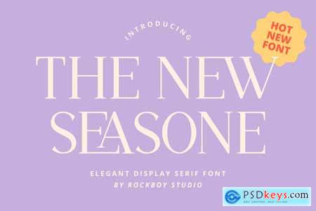 The New Seasone - Elegant Display Serif