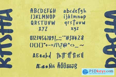 Rasha Handdraw Font