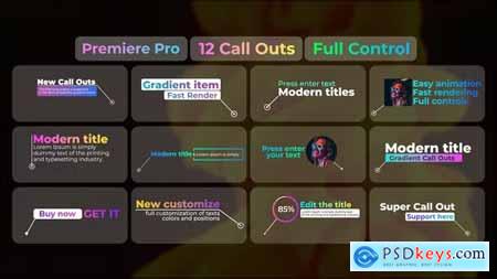 Gradient Call Outs - Premiere Pro 38803296