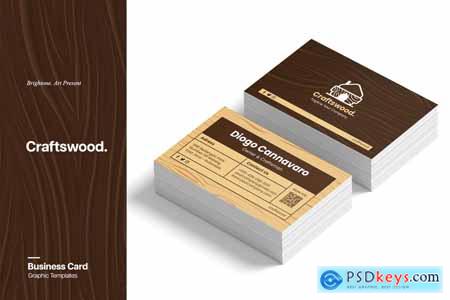 Business Card Template - Craftswood