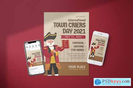 International Town Criers Day - Flyer Media Kit