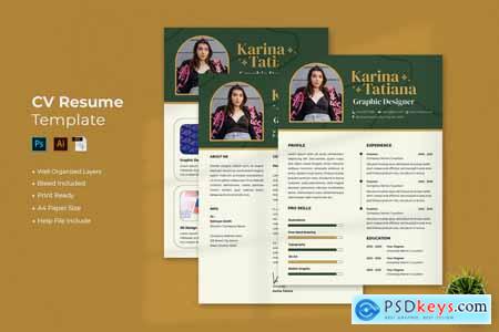 Creative Resume 5KGCF8G