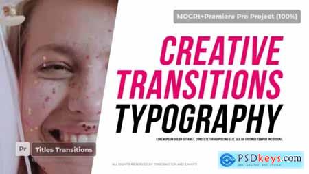 Titles Transitions - Premiere Pro 30746180