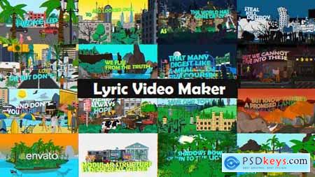 Lyric Video Maker 38841553 
