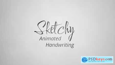 Sketchy - Animated Handwriting for Premiere 38672353