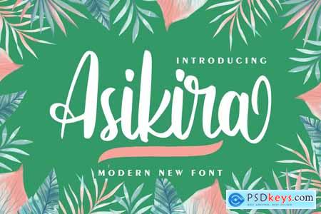 Asikira Modern New Font