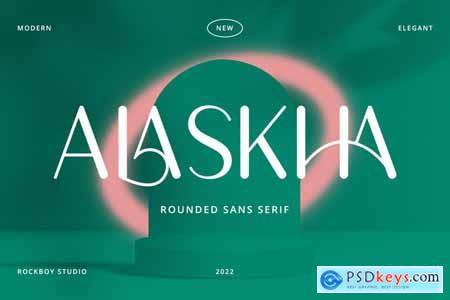 Alaskha - Advertisement Font