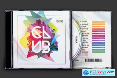 Club CD Cover Artwork