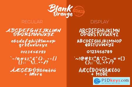 Blank Orange