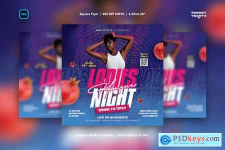 Ladies Night Flyer ZHASSH8