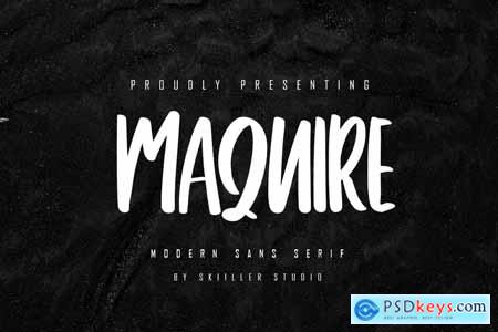 Maquire - Modern Sans Serif