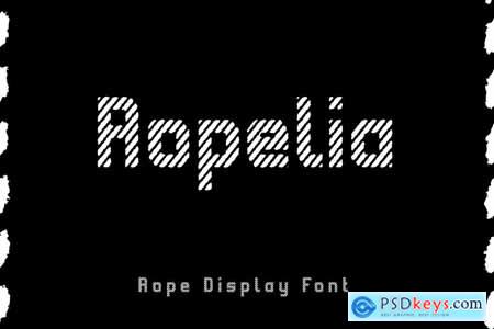 Ropelia - Display font