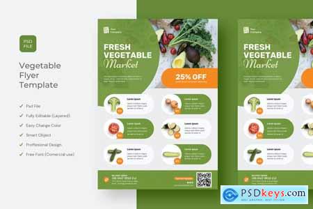 Vegetable Market Flyer