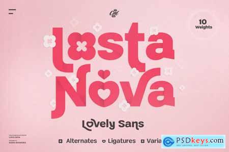 Losta Nova - Lovely Sans Serif