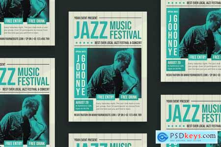 Jazz Music Festival - Flyer