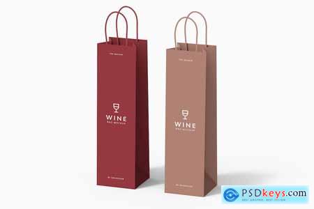 Wine Bag Mockup