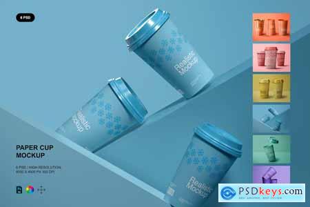 Paper Cup Mockup Set