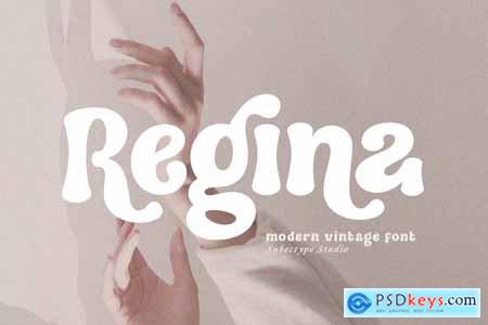Regina - Modern Vintage Font