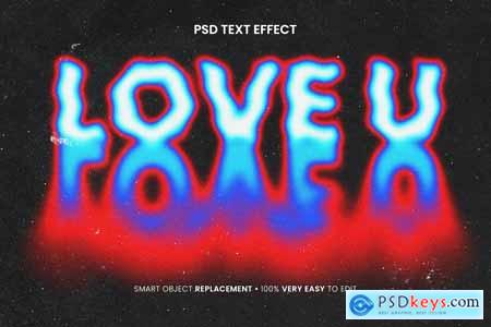 Love You Text Effect