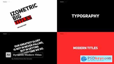 Dynamic Typography Titles - After Effects 30571605
