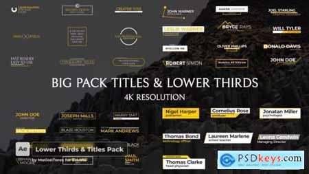 Lower Thirds & Titles Pack - After Effects 29281214