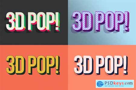 3D POP! Photoshop Effects Vol. 2