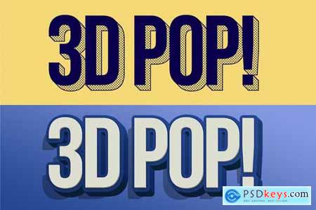 3D POP! Photoshop Effects Vol. 2