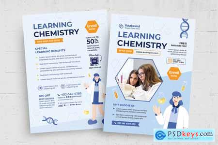 Chemistry Science Education Flyer