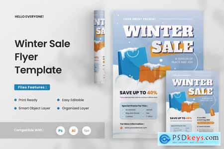Flyer - Winter Sale Promotion