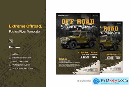 Poster A4 - Off Road Extreme Adventure