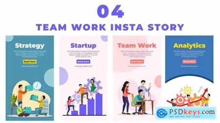 Startup Teamwork Strategy Instagram Story 38985004